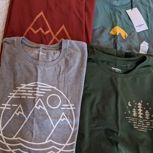 4 Goodfellow Nature T-shirts